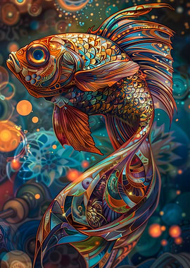 Psychedelic Fish 1