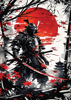Red Ghost samurai