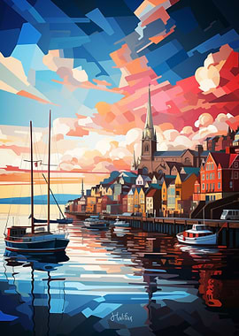 Halifax Oil Painting