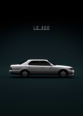Lexus LS 400 White