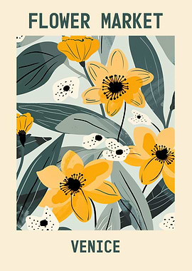 Venice flower market