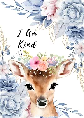 Kind young deer