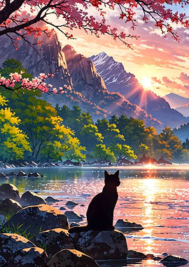 Peaceful Morning Sunrise