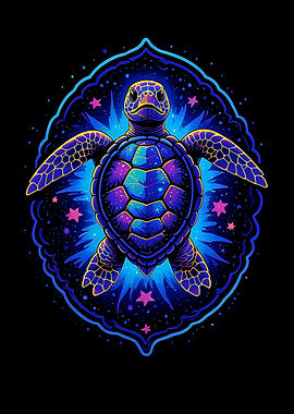Neon Turtle