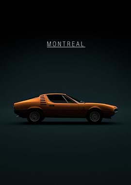 Alfa Romeo Montreal Orange