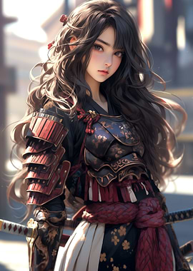 Samurai Warrior Girl