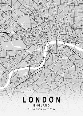 London Light Map
