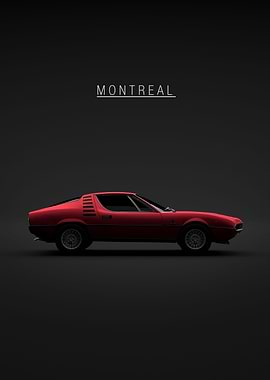 Alfa Romeo Montreal Red