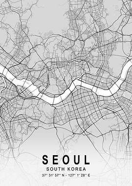 Seoul Light Map