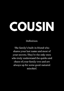 COUSIN DEFINITION