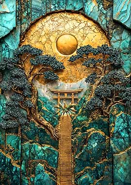 Guardian of Inari Kintsugi