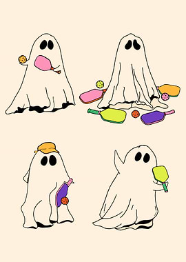 Ghostly Pickleball
