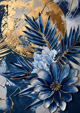 Porcelain Floral Kintsugi