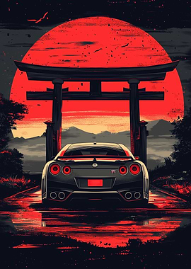 Nissan skyline GTR r34