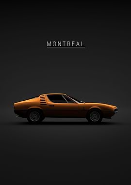 Alfa Romeo Montreal Orange