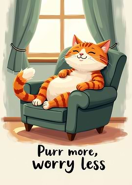 Purr more worry less