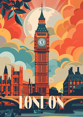 London Big Ben Poster
