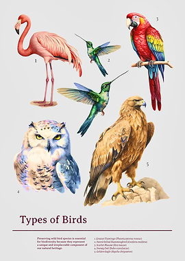 Types of Birds