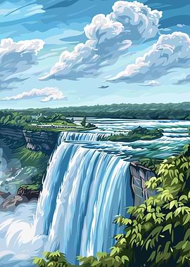 Niagara Falls Landscape