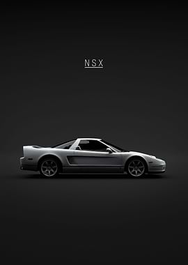 2005 Acura NSX White