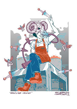Hells Caf Elliot