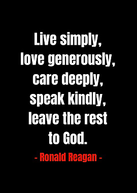 motivation ronald reagan