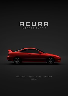 Integra Type R Red Specs