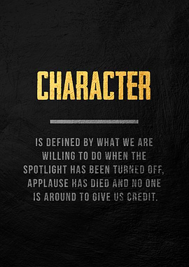 character