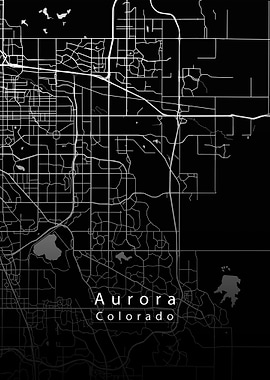 Aurora Colorado City Map