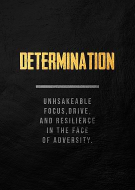 determination