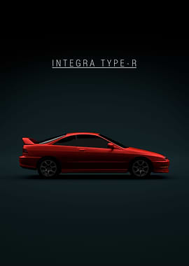 Acura Integra Type R Red