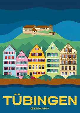 tubingen cityscape