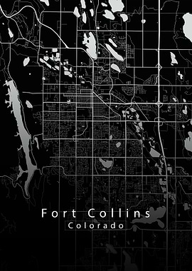 Fort Collins Colorado Map