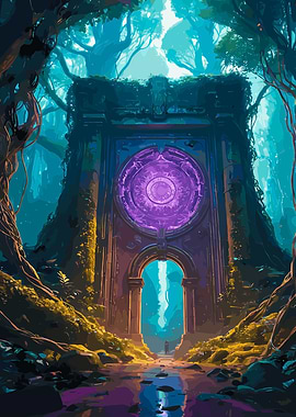 fantasy forrest portal
