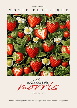 William Morris Strawberrie