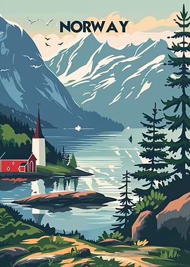 Norwegian Fjordscape
