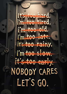 Nobody Cares Lets Go