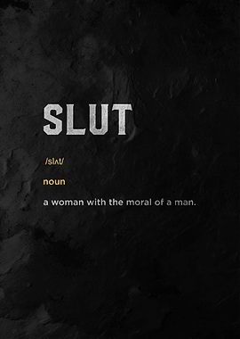 slut definition