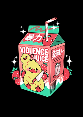 Violence Juice Funny Duck