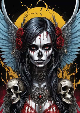 ANGEL OF DEATH POSTER ART