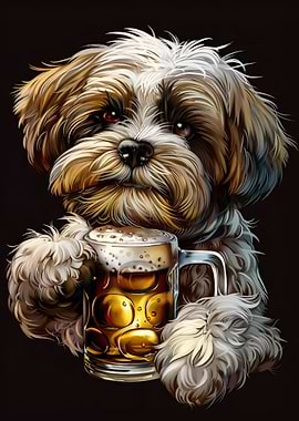 Shih Tzu Beer