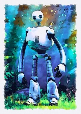 The Wild Robot paint