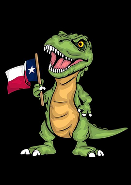 Texas Gift Kids Dinosaur