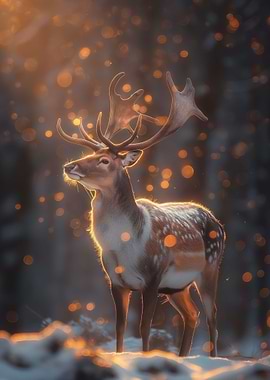 Deer Wildlife Fairy Tale