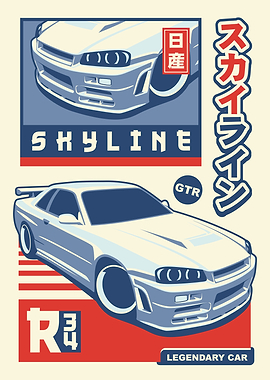 Nissan Skyline GTR R34