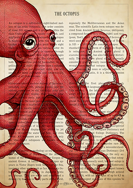 Red Octopus