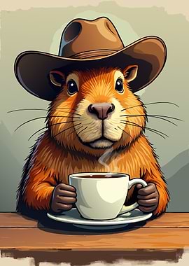 Coffeebara Capybara Coffee