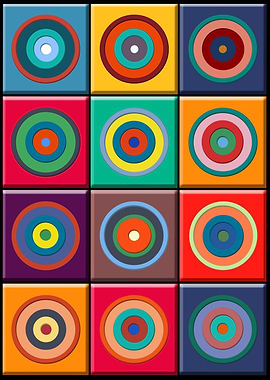 Op Art Kandinsky No. 119