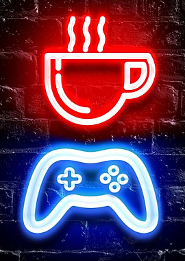 Coffee gaming gamer
