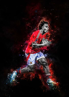 Joshua Zirkzee celebration